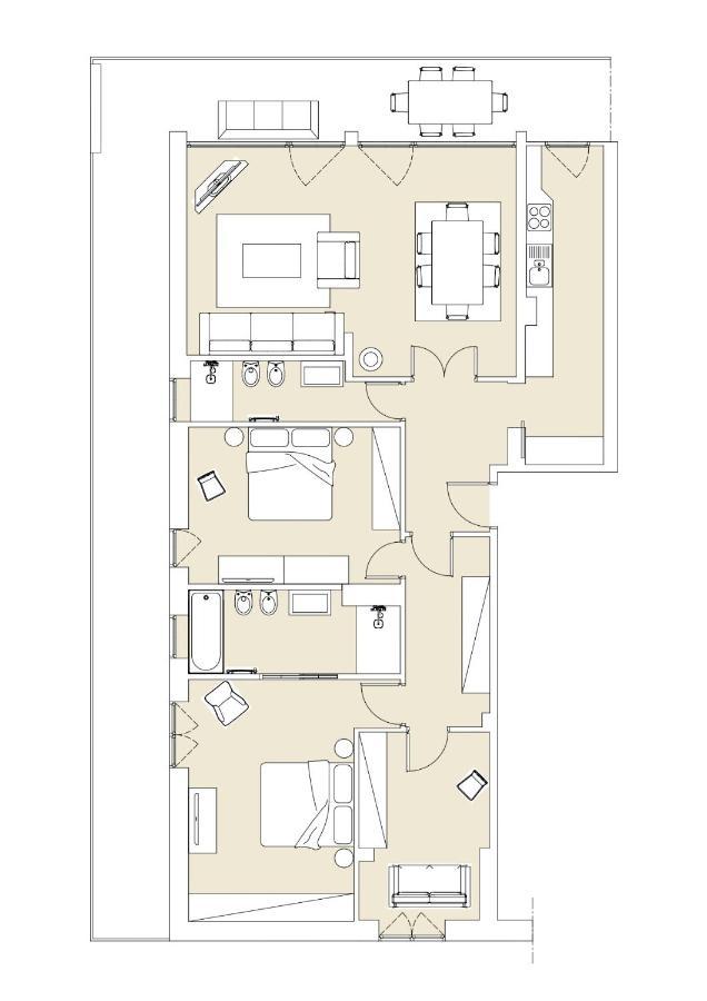 Attico Palazzo Di Vetro